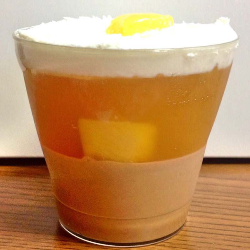 マンゴーとコーヒーのスイーツ(リュードパッシー)