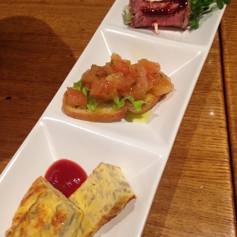 本日のタパス3種盛り(ZA・KO・BA 三宮店 （ザコバ）)