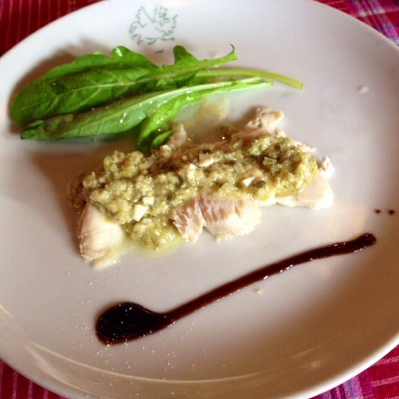 鶏のささ身の前菜(欧味食卓サラマンジェ・ガラ )