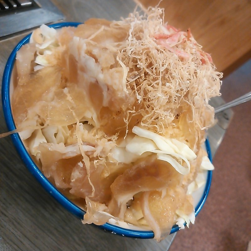 牛すじもんじゃ(もんじゃおかめひょっとこ店)