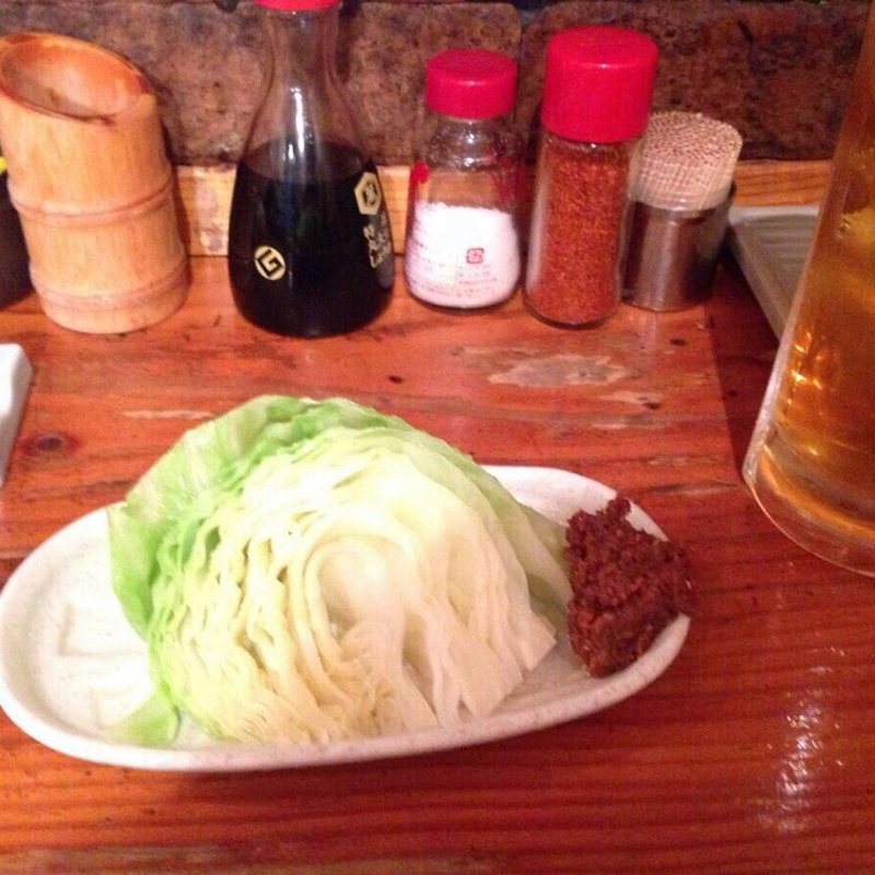 塩キャベツ(串焼専門 佐五右衛門)