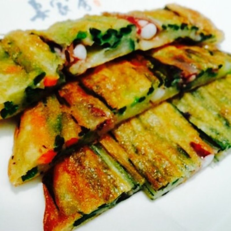 海鮮チヂミ(妻家房 水戸京成百貨店)