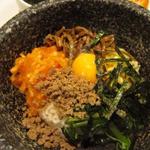 石焼ビビンバ(妻家房 水戸京成百貨店)