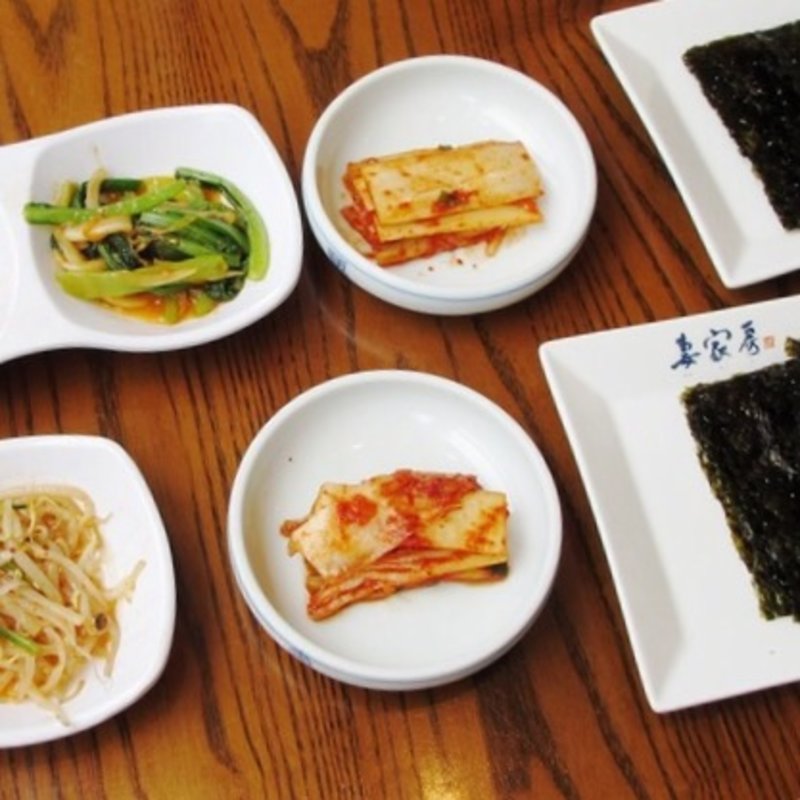 前菜のセット(妻家房 水戸京成百貨店)