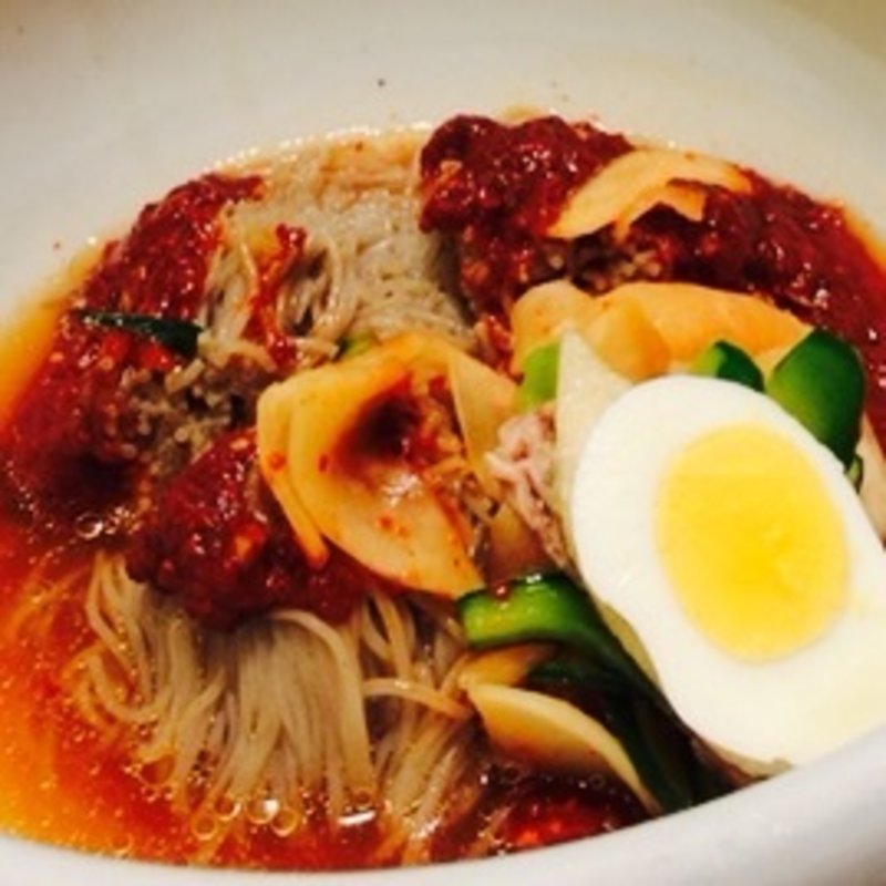 冷麺(妻家房 水戸京成百貨店)