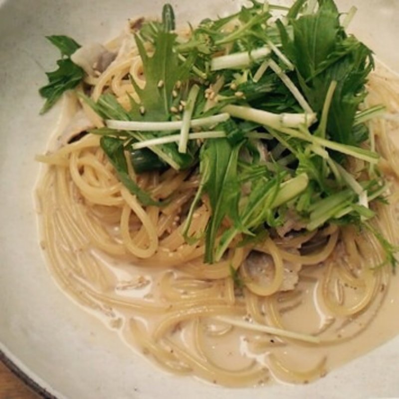 ゴマソースのパスタ(アーペワールド水戸本店)