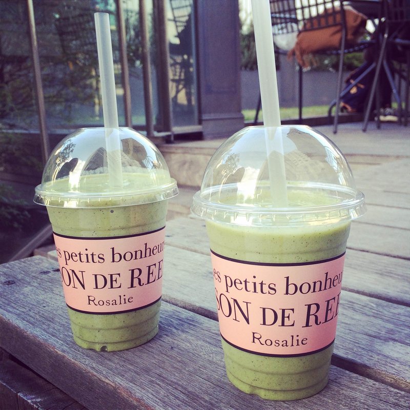 黒ゴマとクレソンのスムージー(GLOU GLOU REEFUR （グルグル リーファー【旧店名】ロザリー）)