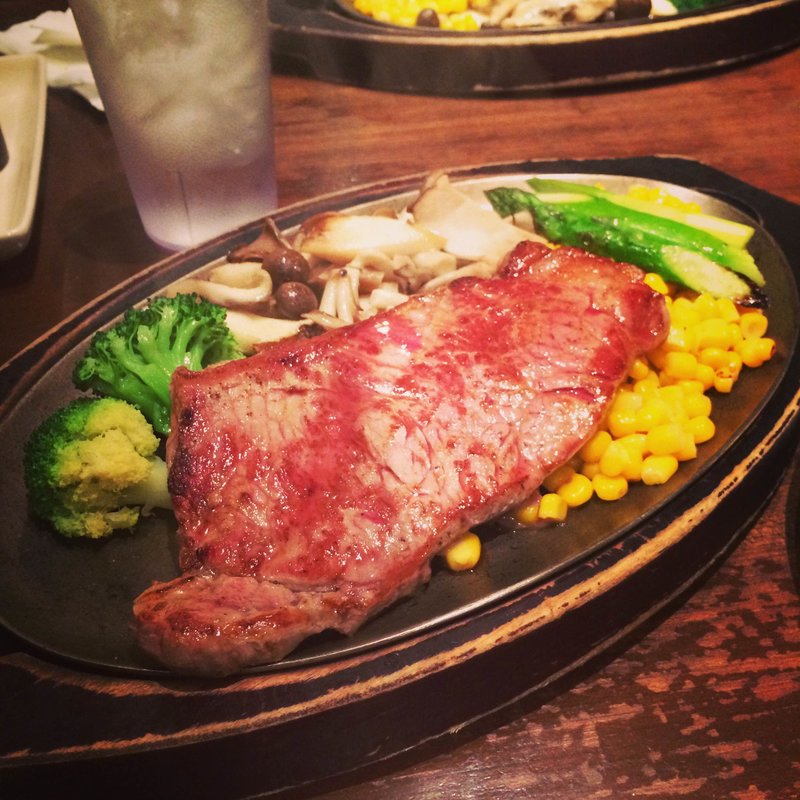 ヘルシーサーロインステーキ(steak&cafe kennedy)