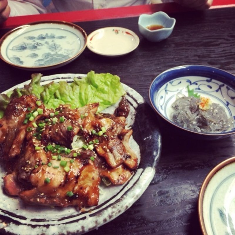 鮪カルビ焼き(くろば亭 本店)