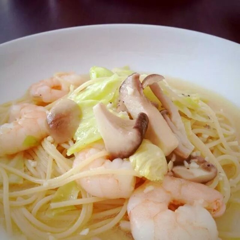 小エビのガーリックパスタ(さくら食堂 )