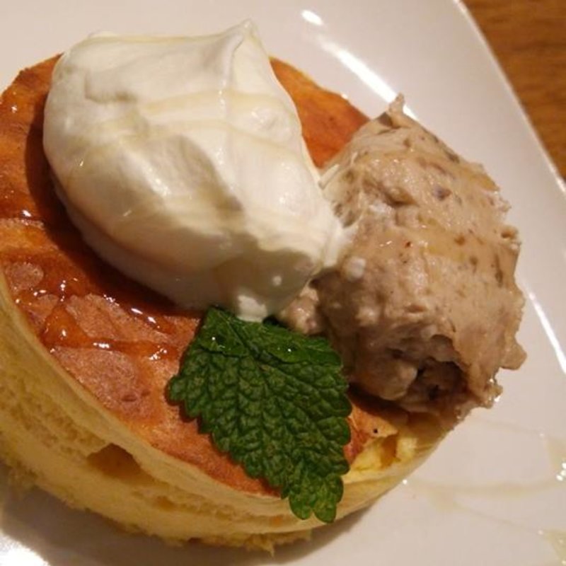 モンブランパンケーキ(丘の上 C-flat （シー フラット）)