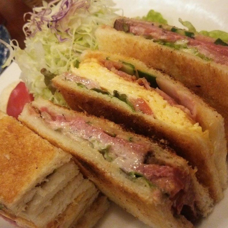 クラブハウスサンド(前田珈琲 明倫店 （マエダコーヒー）)