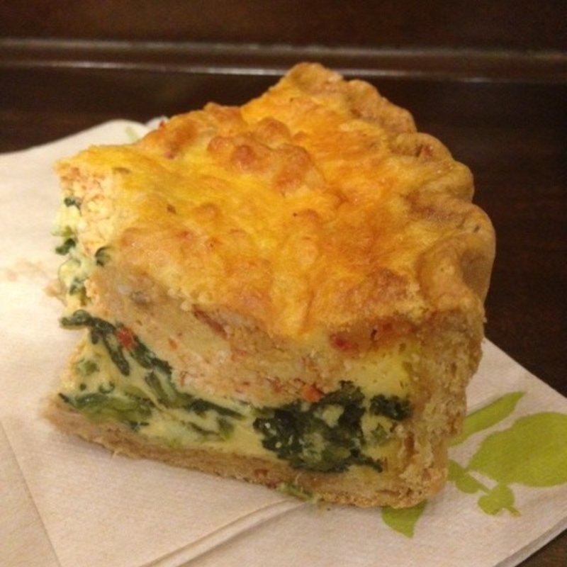 ほうれん草とリコッタチーズのキッシュ(パーラー江古田 （パーラーエコダ）)