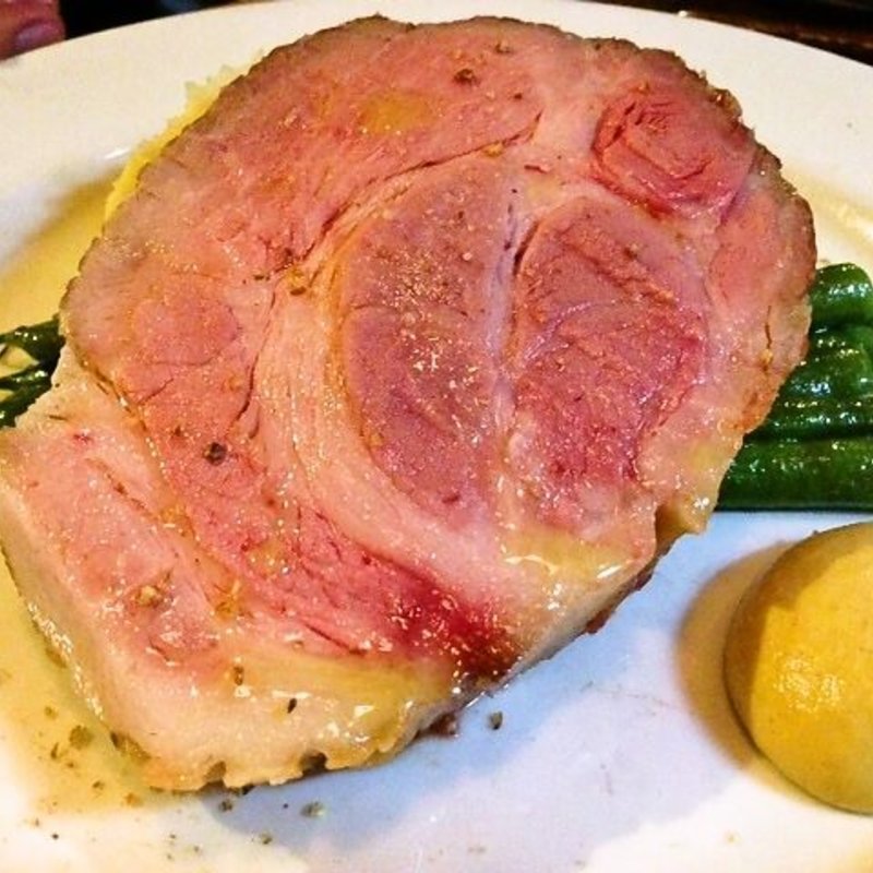 豚ロース肉のロティ、わさび風味(uguisu)