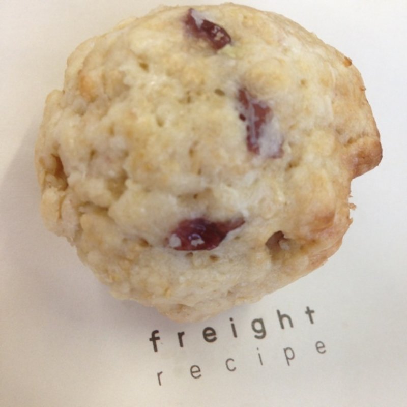 オーガニックスコーン・クランベリーココナッツ(フレイトレシピ)