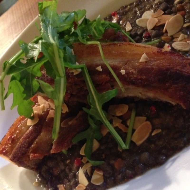 豚バラ肉の煮込み　レンズ豆添え(ファクトリー （FACTORY）)