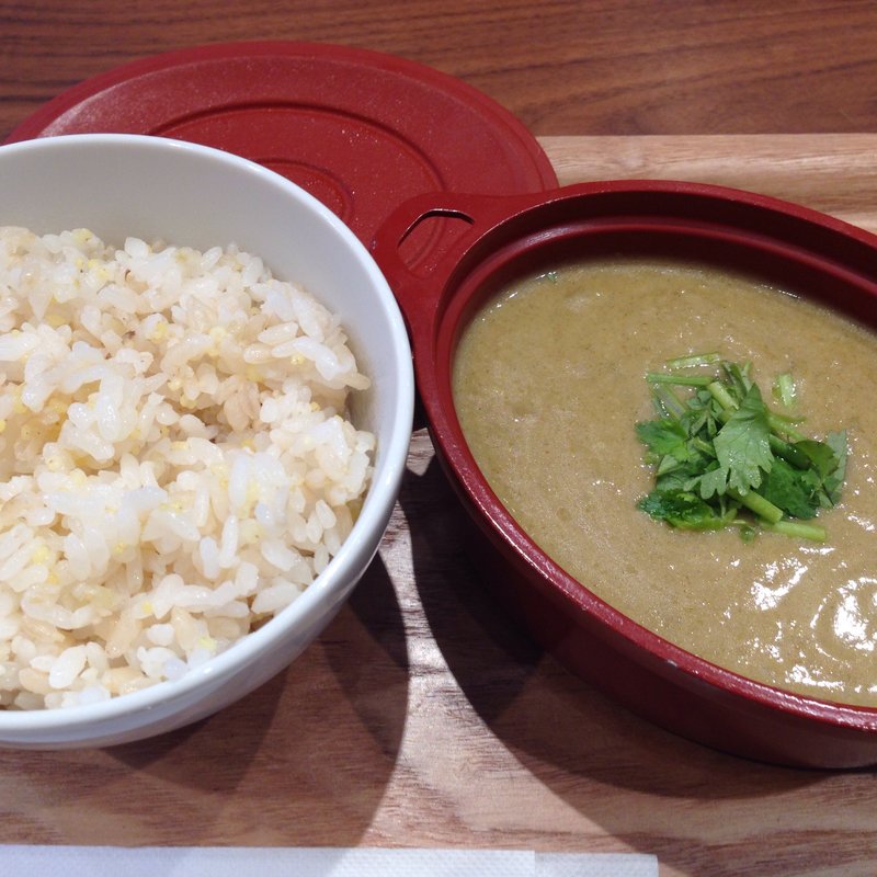 グリーンカレーセット(カップアンドクロップ セレオ八王子店 （Cup&Crop）)