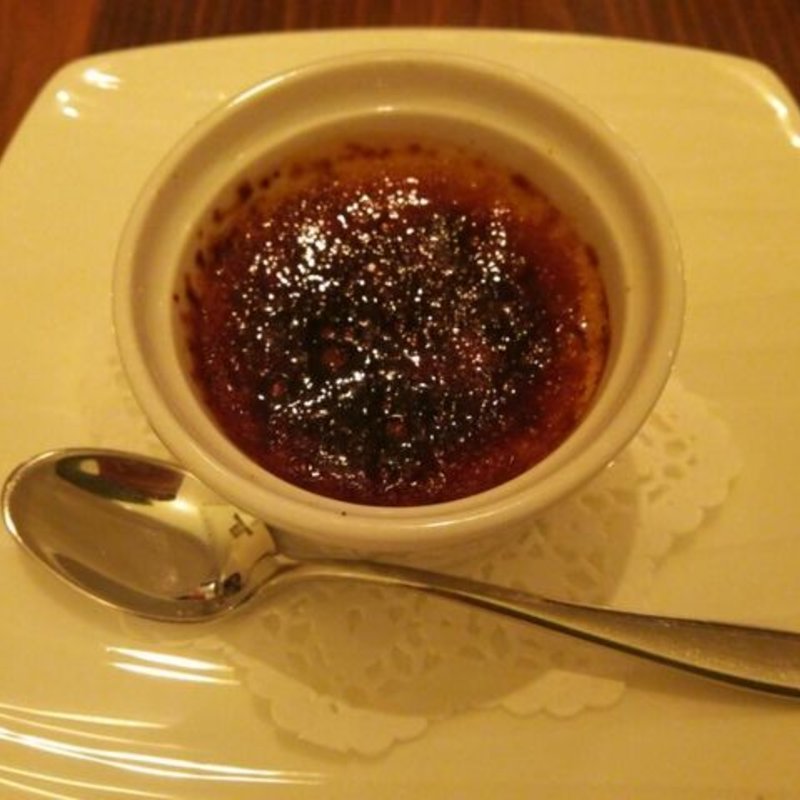 フォアグラのクレームブリュレ(ファットリーア エッセ)