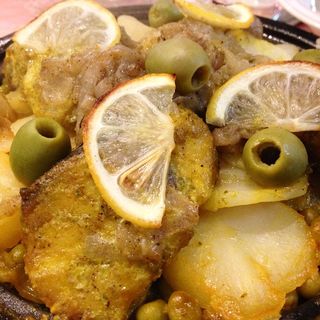 タラのタジン(スペイン・モロッコ料理 アランダルース)