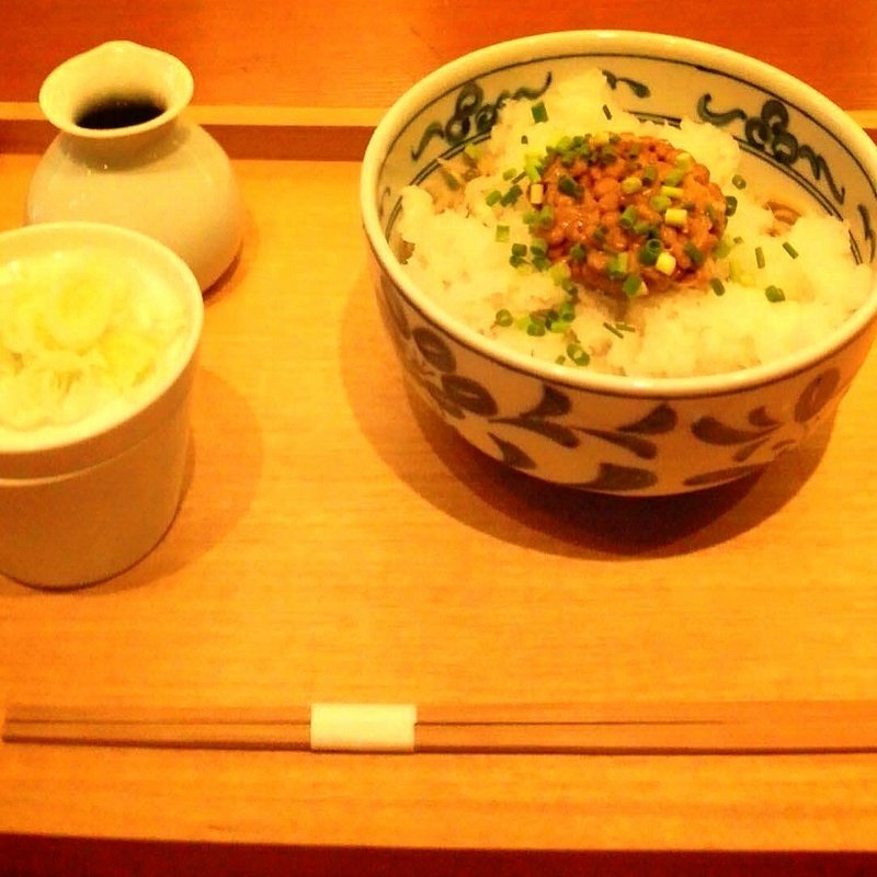 納豆おろしそば(玄挽蕎麦 赤坂 ながら （くろびきそば あかさか ながら）)