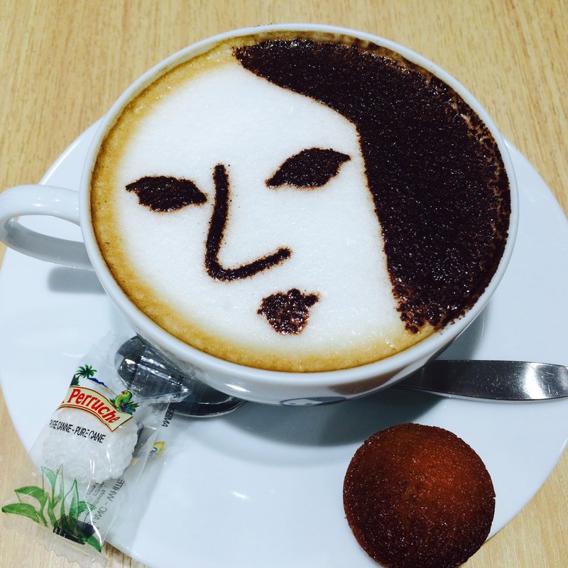 よーじやカプチーノ(よーじやカフェ 渋谷ヒカリエ ShinQs店)