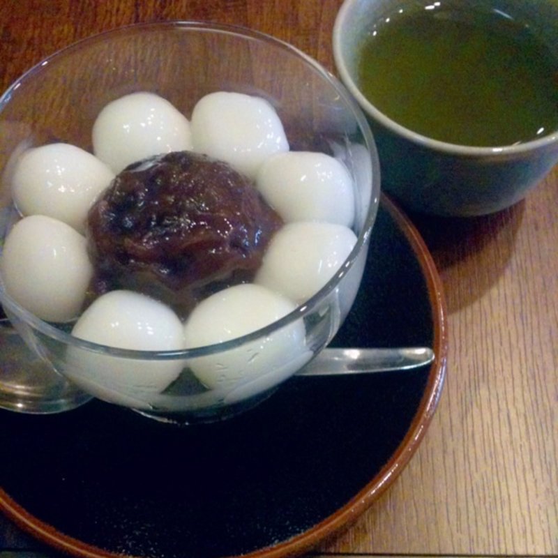 小倉白玉(鎌倉甘味処くるみ)