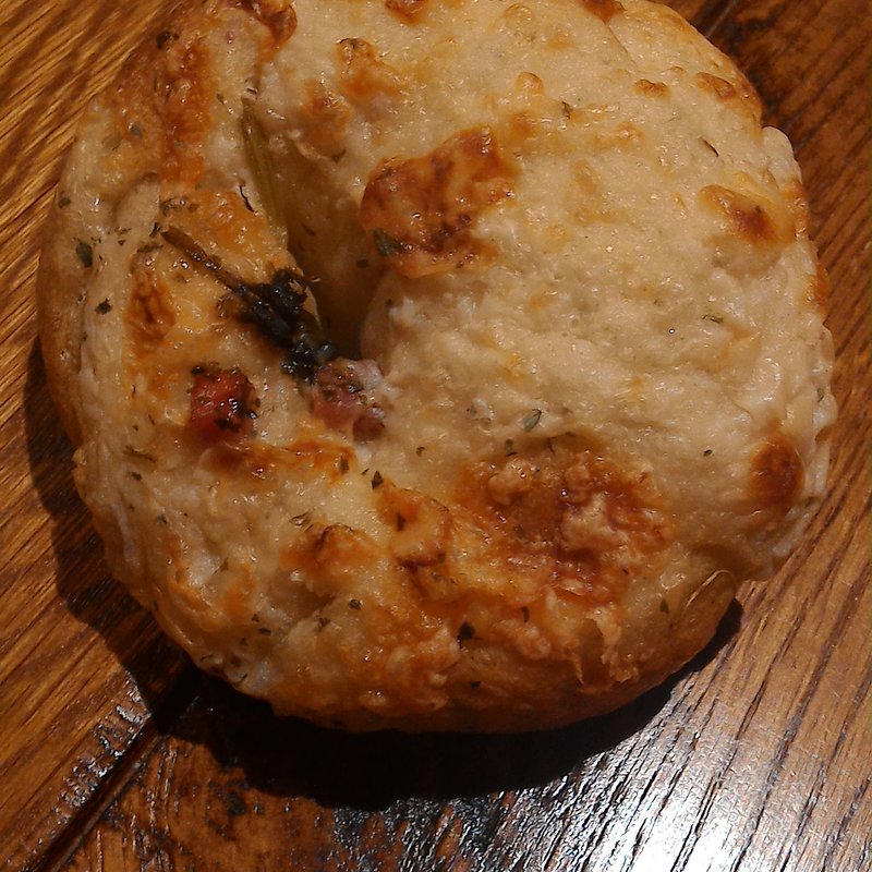 ほうれん草とチーズ(白山ベーグル越谷大袋店)