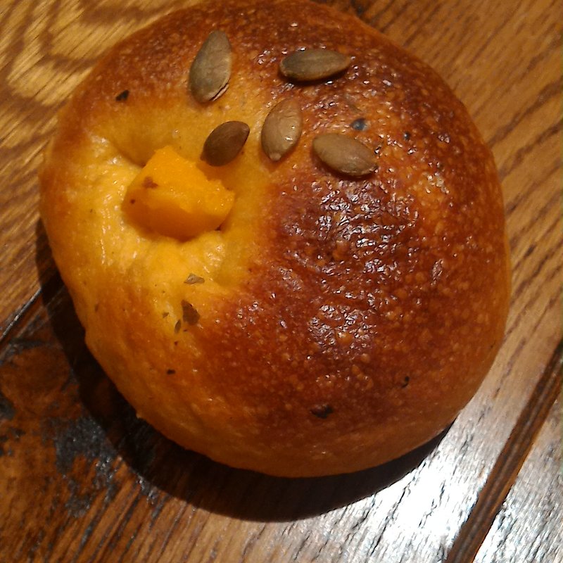 カボチャベーグル(白山ベーグル越谷大袋店)