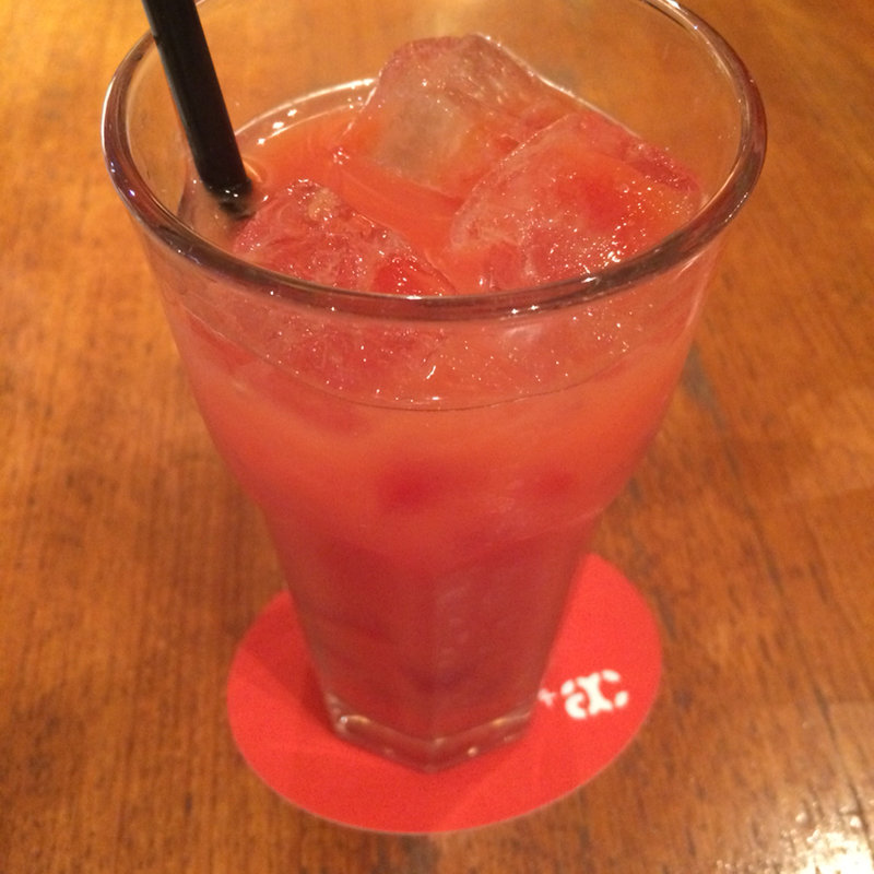 ブラッドオレンジジュース(トウキョウ・アパートメント・カフェ （Tokyo Apertment Cafe）)