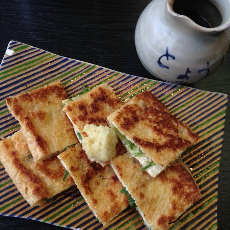 ねぎ揚げ(とようけ茶屋 （とようけちゃや）)