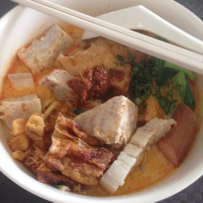 ラクサ　醸豆腐(AH WEI NIANG DOU FU)