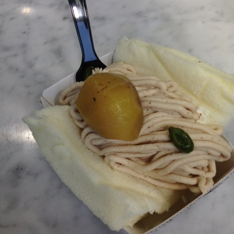 JAPON・和栗のモンブラン(アリンコ 京都嵐山本店 （ARINCO）)