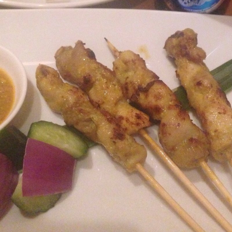 チキンサテー(シンガポール シーフード リパブリックジュニア)