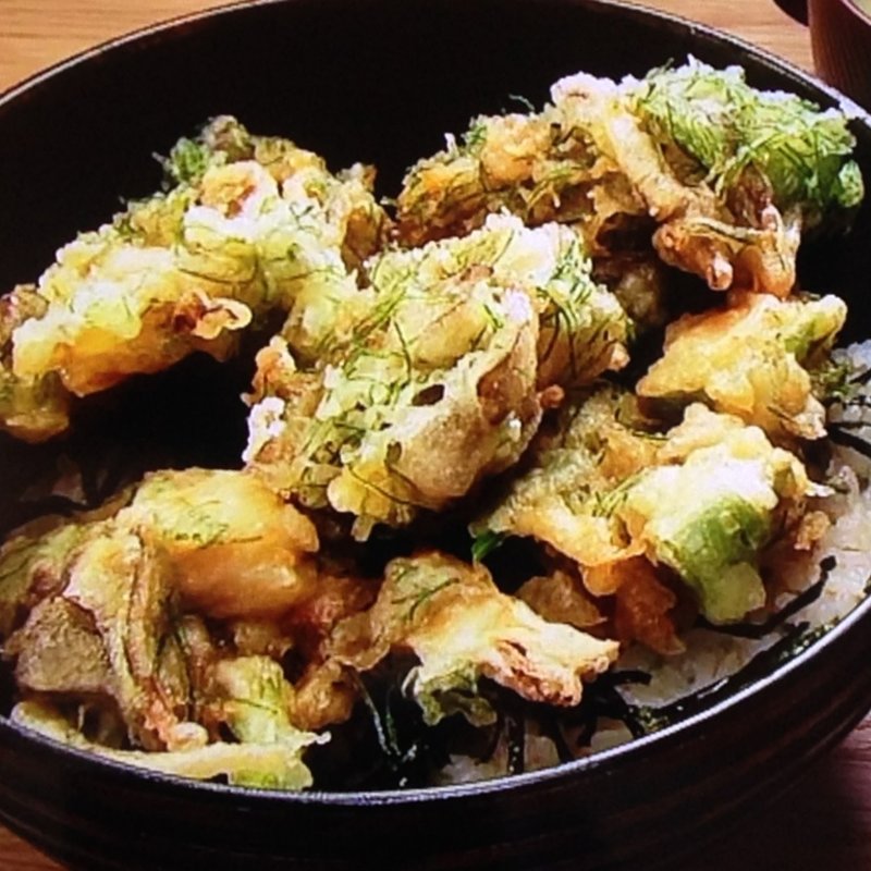 かき揚げ丼(京町堀 莉玖)