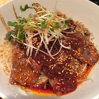 四川風牛肉拌麺(中華料理 海老専家 （エビセンカ）)