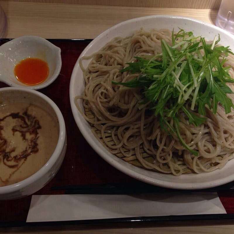 つけ胡麻そば(つけ蕎麦酒場ぢゅるり 赤坂店)