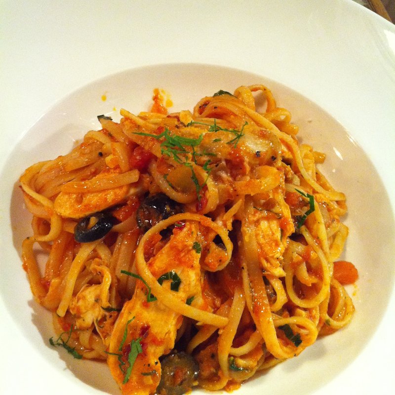 Pasta Puttanesca Linguine(Urbean)