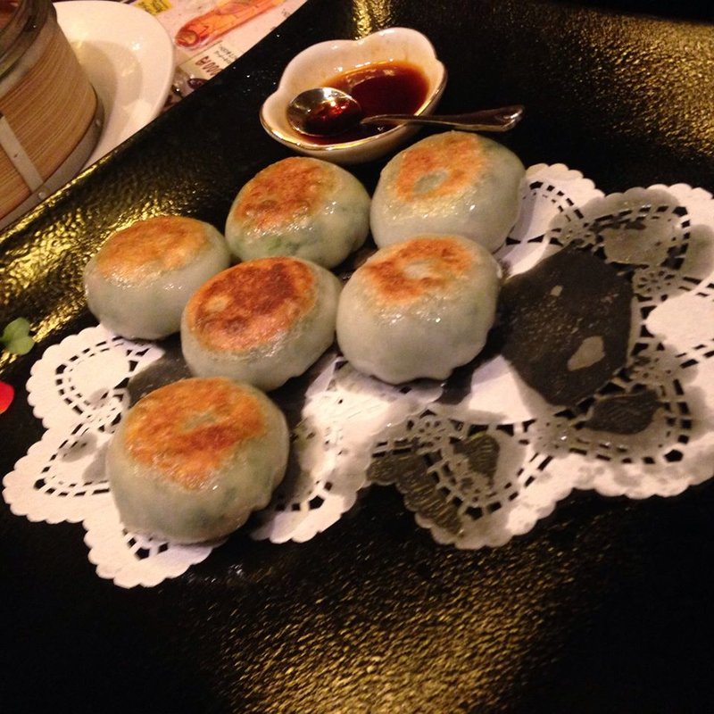 ニラ餃子(香港海鮮飲茶楼　心斎橋店)