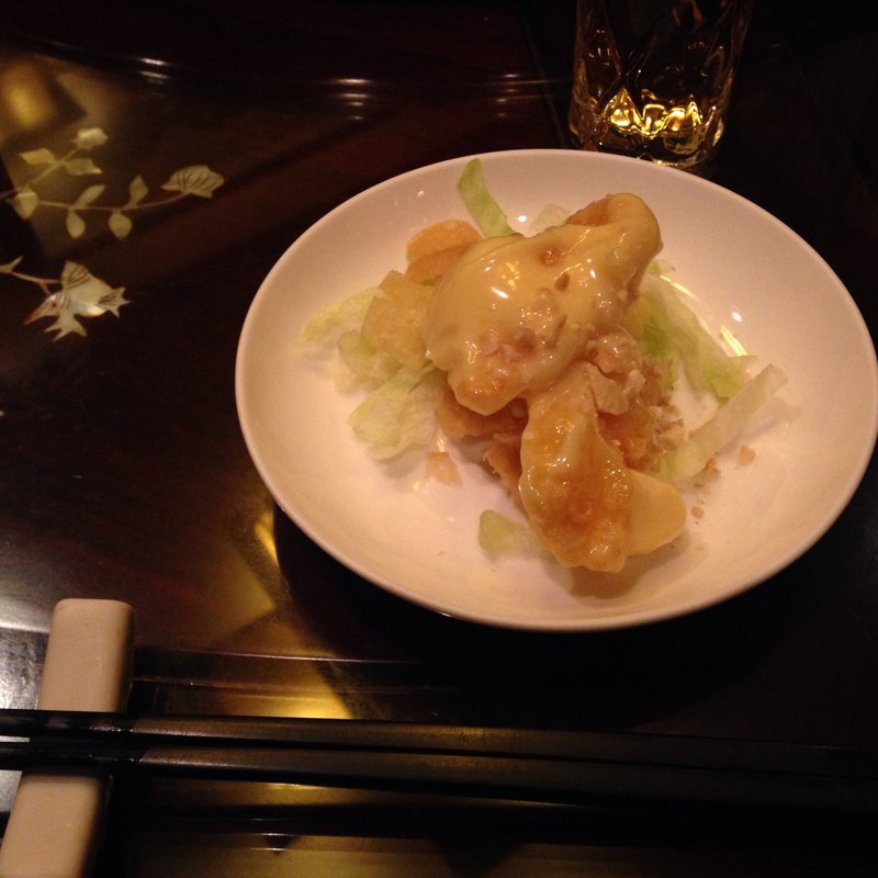 エビのマヨネーズソース(香港海鮮飲茶楼　心斎橋店)