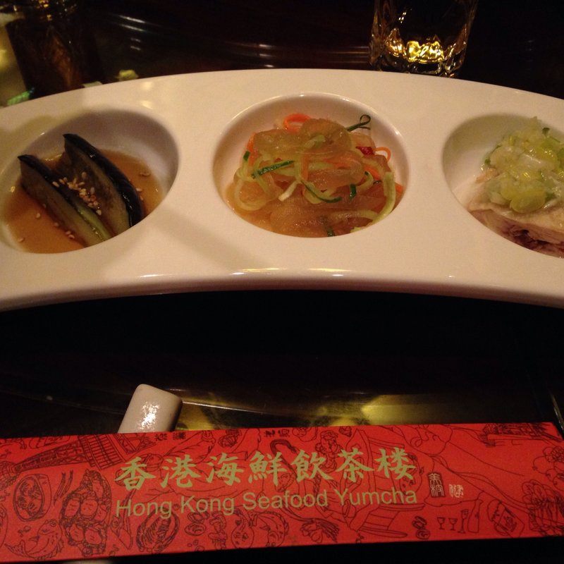 前菜3種盛り(香港海鮮飲茶楼　心斎橋店)