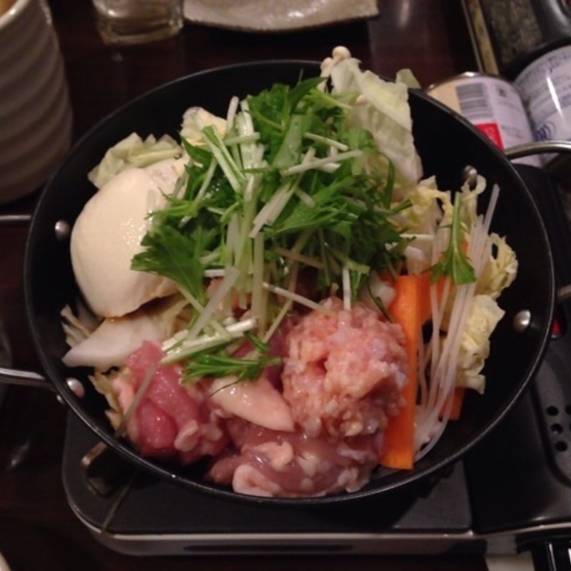 地鶏すき焼き(幸の鶏 亀有店)