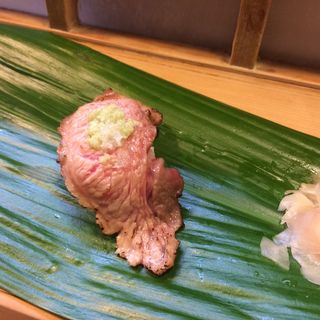 まぐろほほ肉あぶり(藪sou鮨 旬の魚)