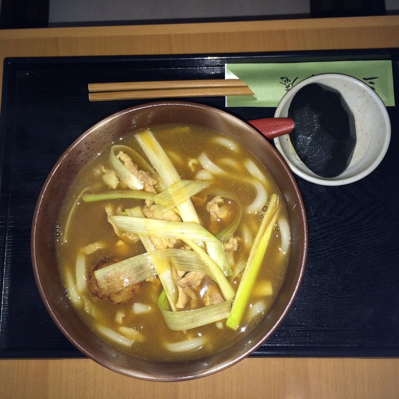 カレー南蛮そば(九段 三日月庵 )