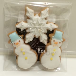 雪だるまアイシングクッキー(bougiee)