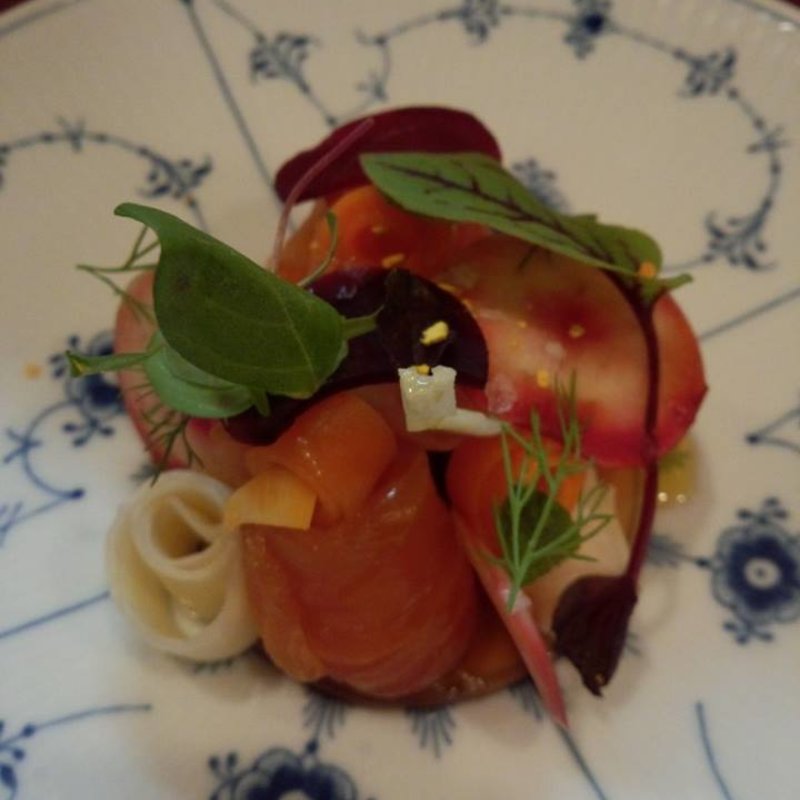 サーモンのマリネ(キュイジーヌフランセーズ きよた （Cuisine Francaise）)