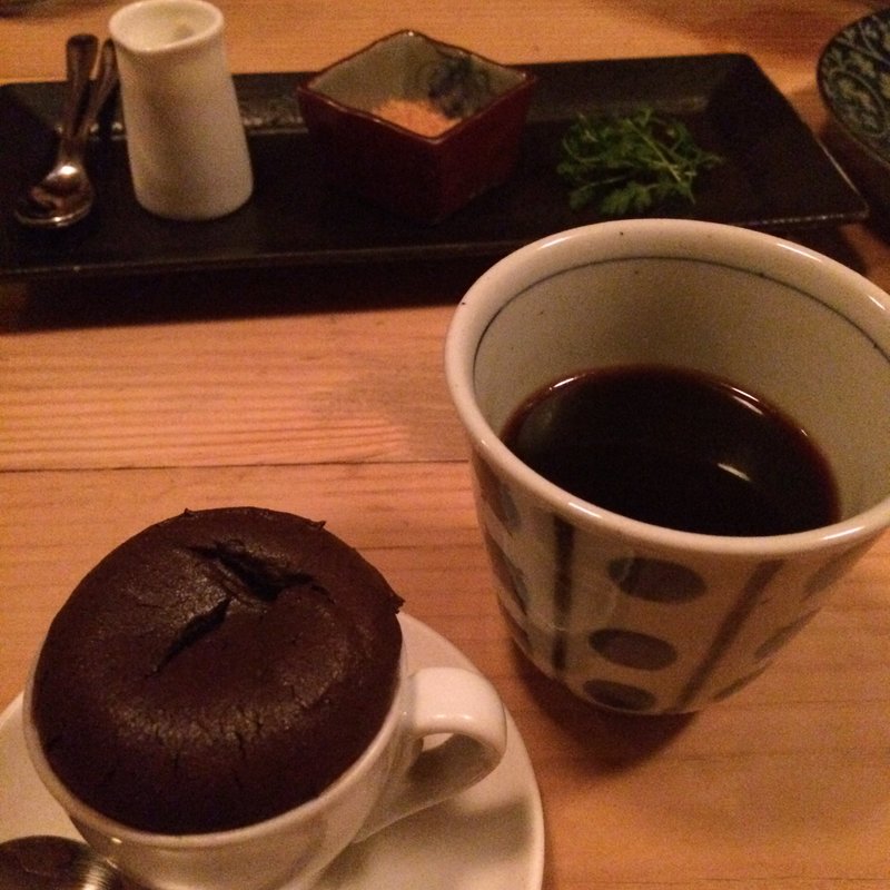  クーベルチュールのフォンダンショコラ(けむり 神田須田町店 )