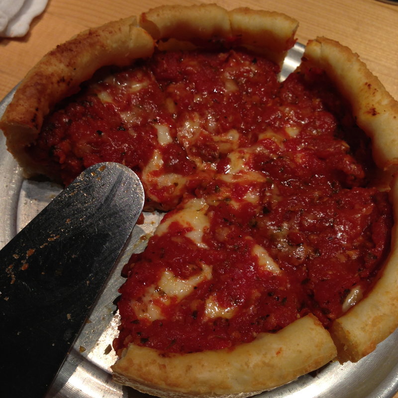 シカゴピザ(一番プレーンなタイプ)(デビルクラフト神田)