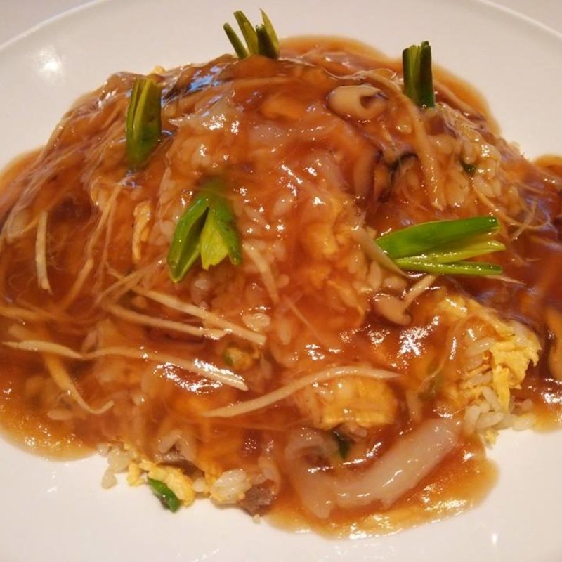 フカヒレあんかけ炒飯(東天紅 東京国際フォーラム店)