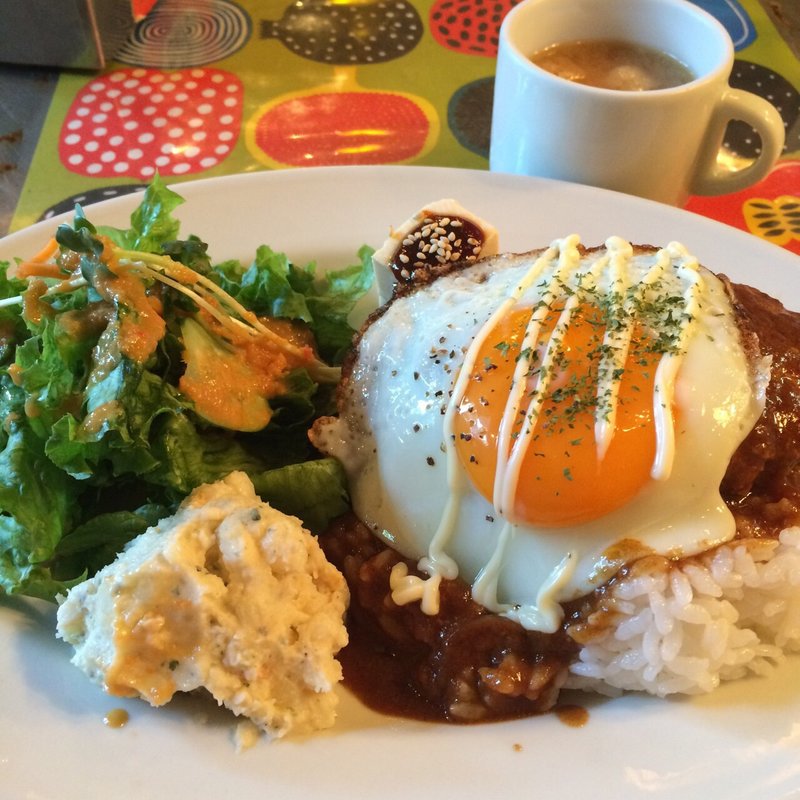 ロコモコ(ライスカフェ)