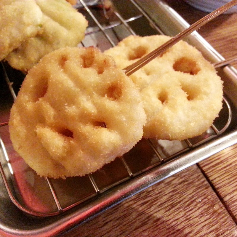 れんこん(串かつ でんがな 新板橋店)